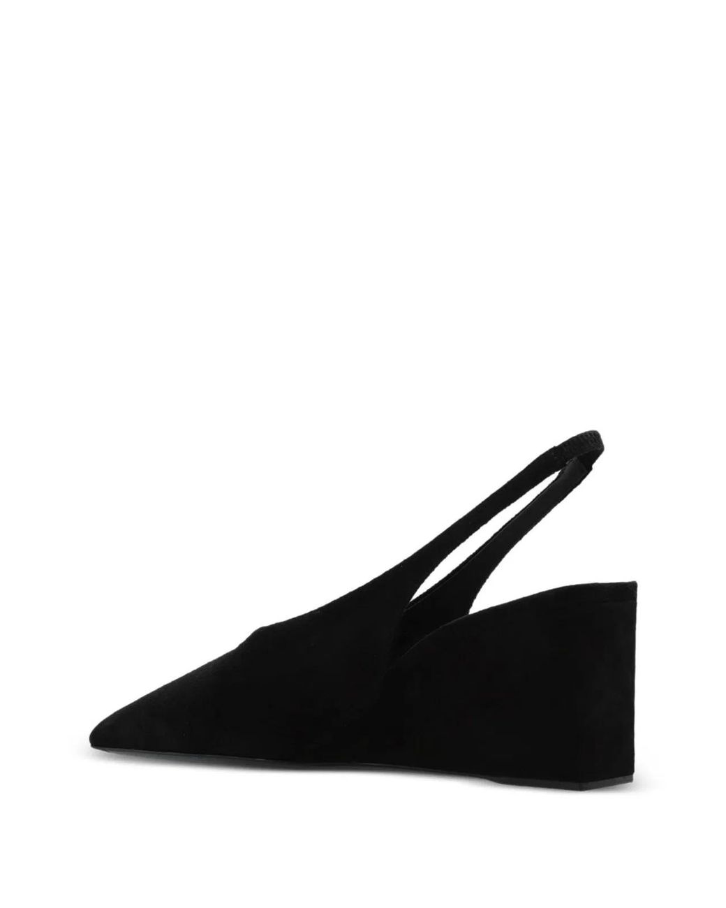 Alaïa Black Noir Leather Slingbacks 75