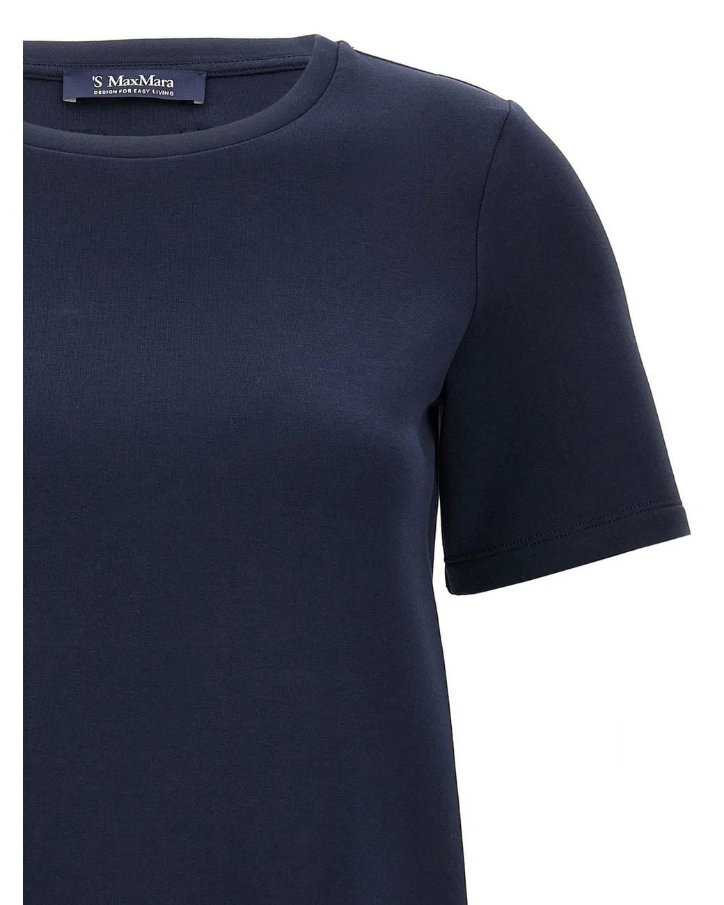 Max Mara Blue T-Shirts And Polos