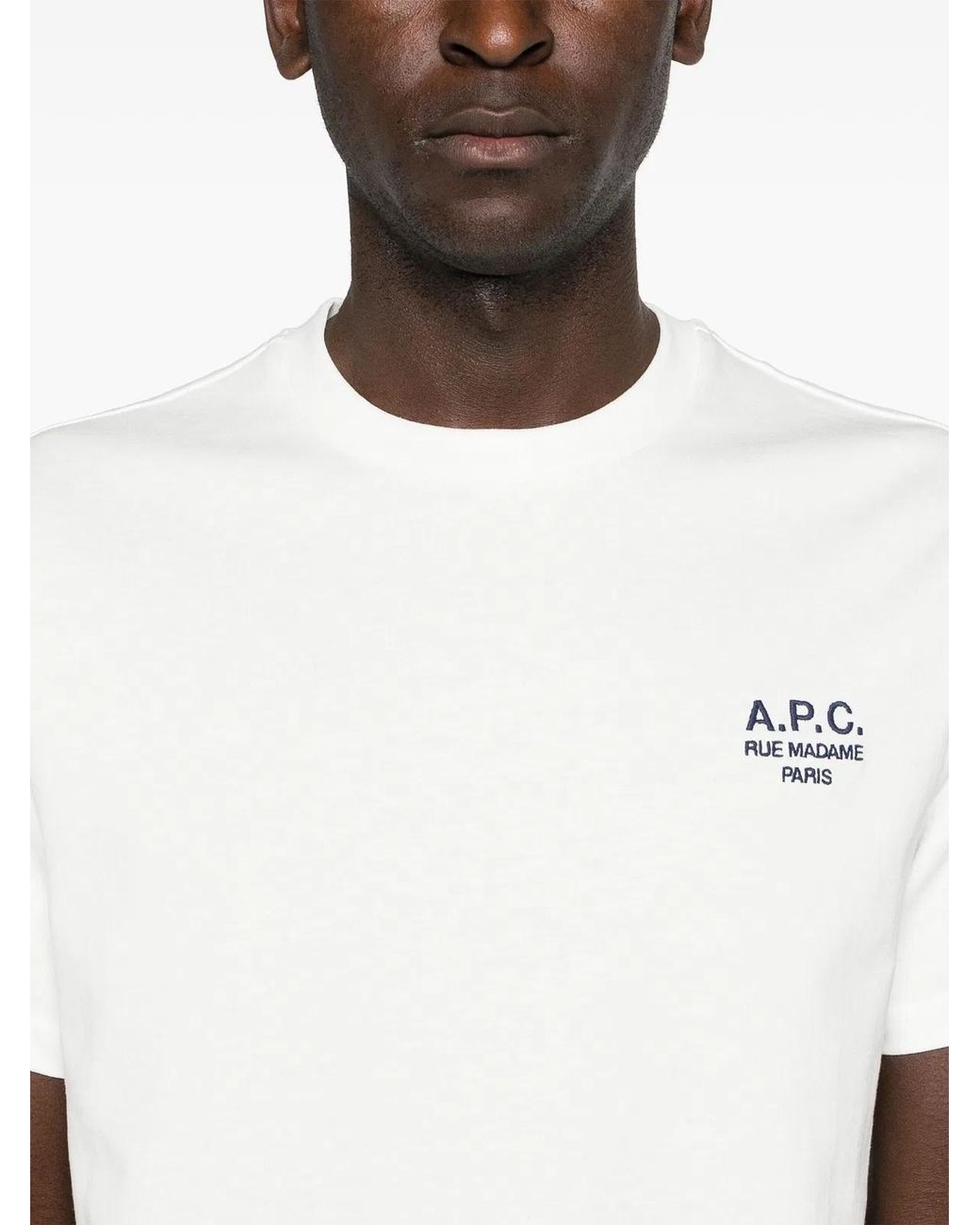 A.P.C. White Rue Madame for men