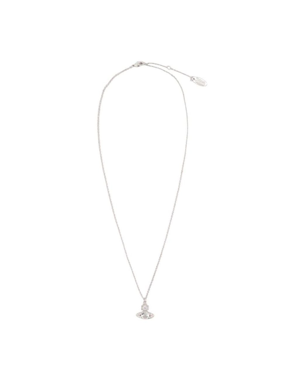 Vivienne Westwood White Ondina Necklace