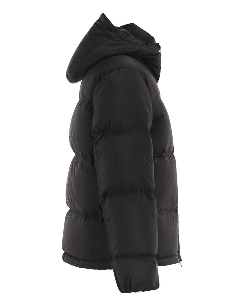 Stone Island Black Matt Ripstop Cordura Hooded Down Jacket for men