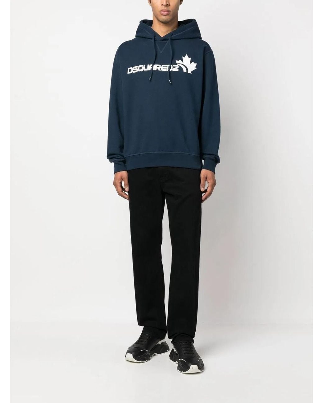 DSquared² Blue Classic Crewneck Sweatshirt For for men
