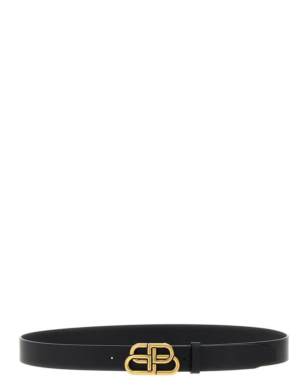 Balenciaga Black 'Bb' Belt for men