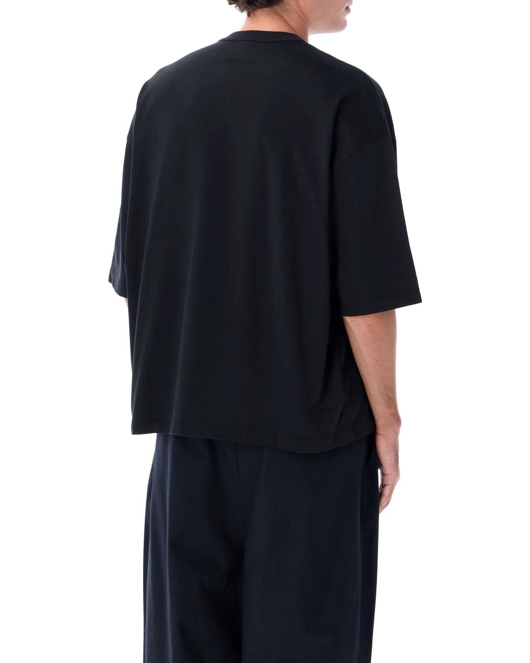 Comme des Garçons Black Comme Des Garçons Homme Plus Comme Des Garçons Homme Oversized Cotton T-Shirt for men