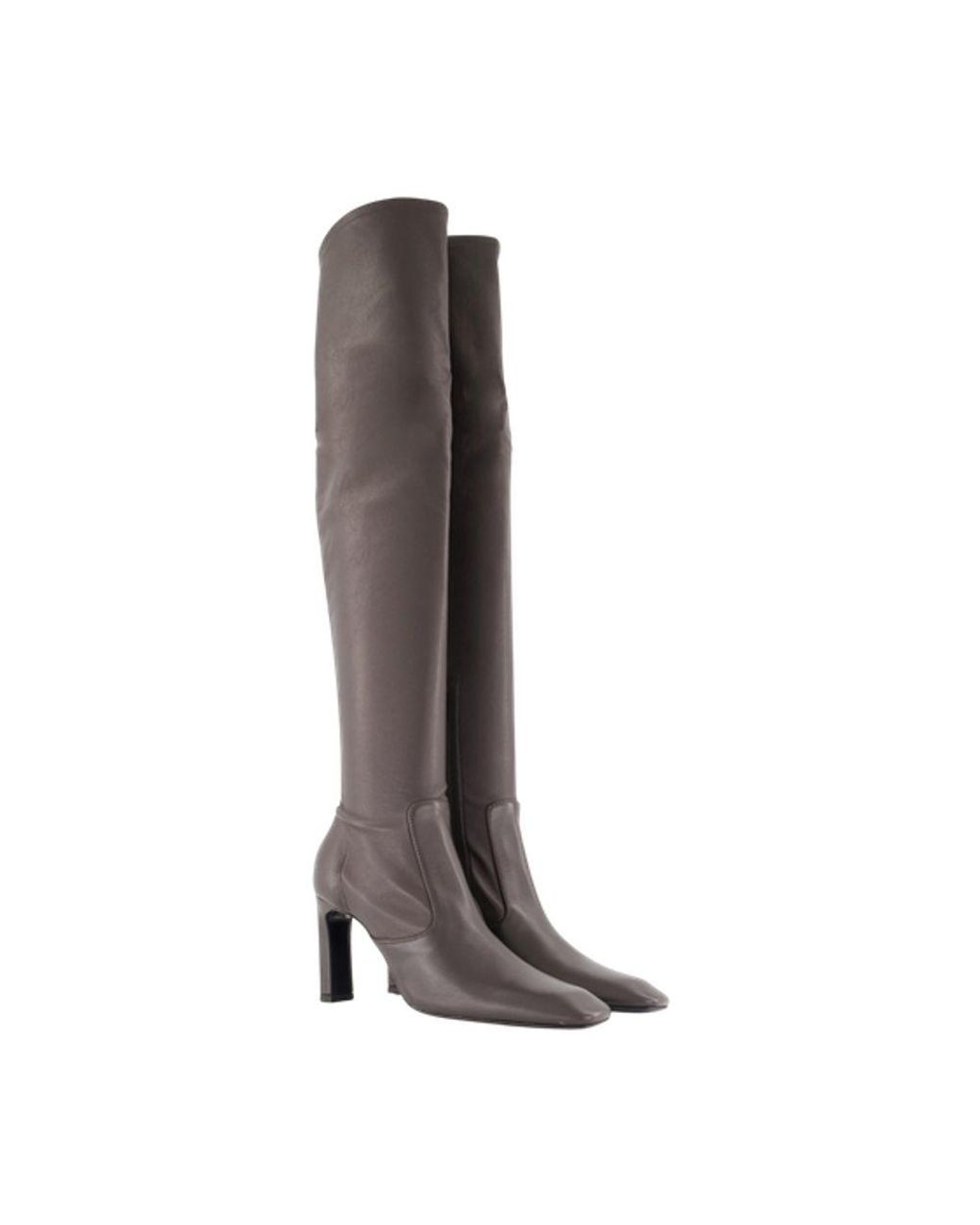 Totême  Brown Over The Knee Boots