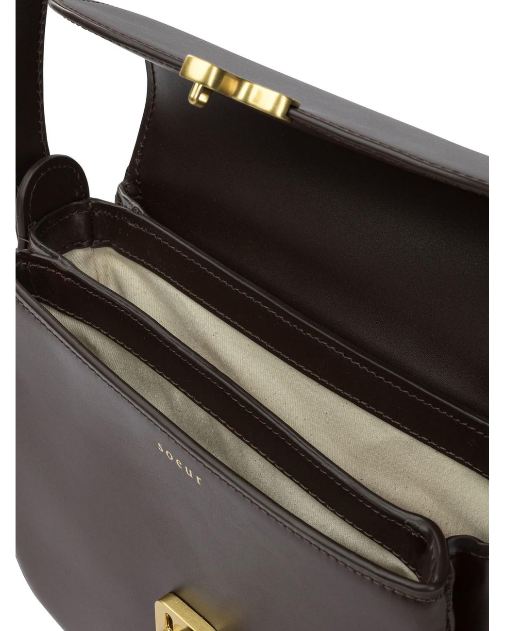 Soeur Black "Bellissima" Small Crossbody Bag