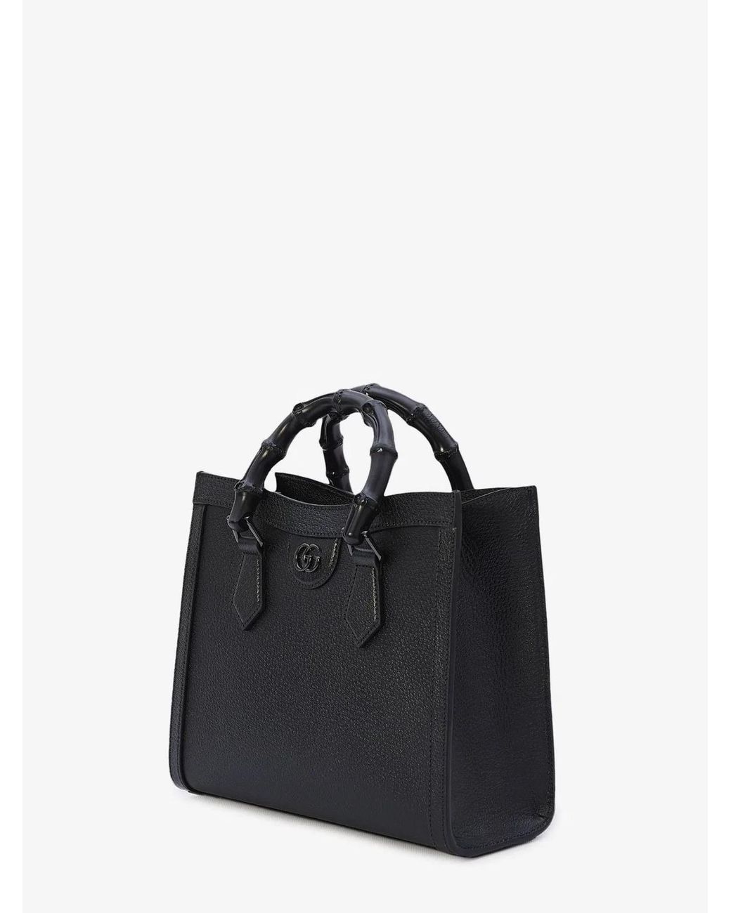 Gucci Black Diana Small Leather Tote