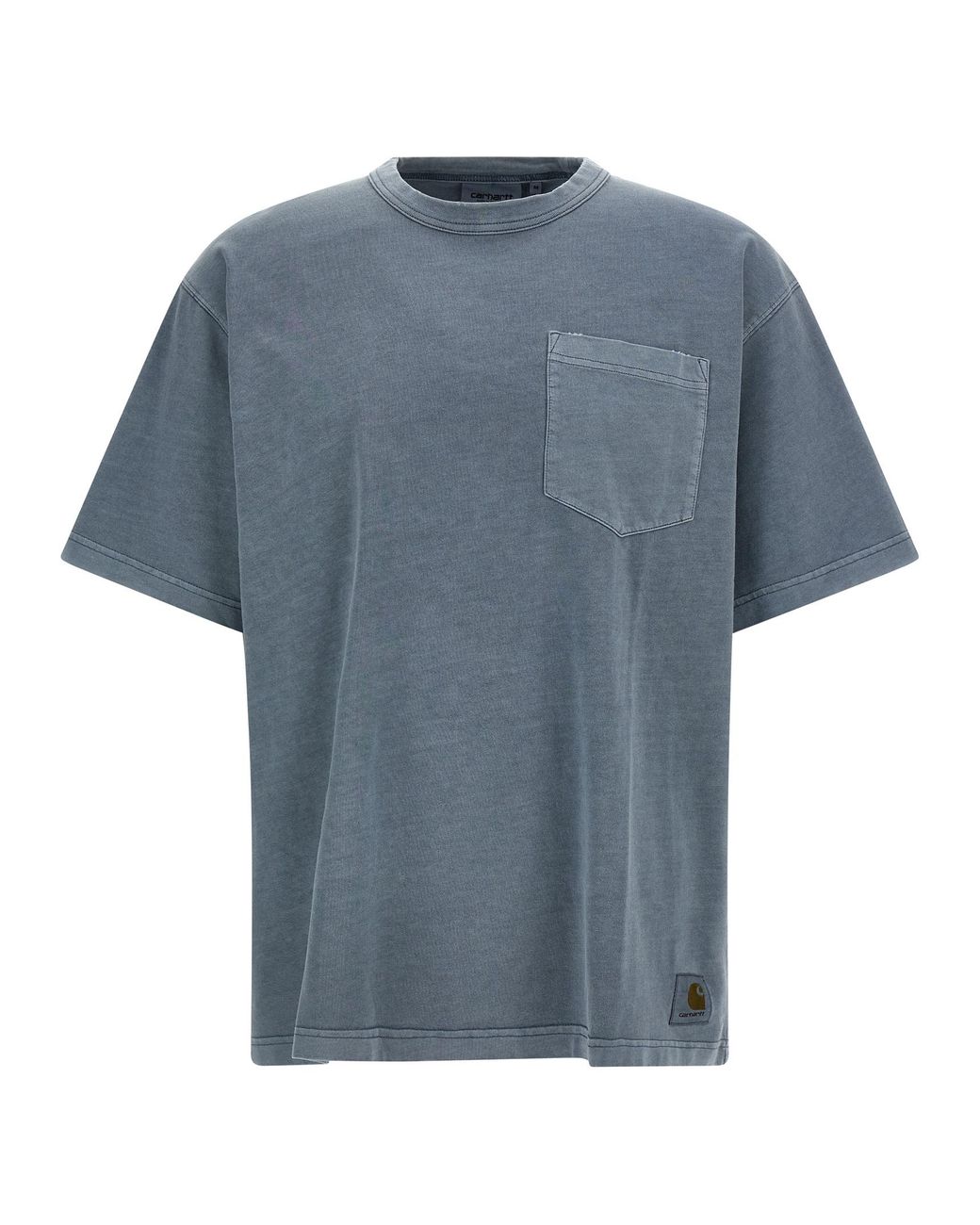 Carhartt Blue 'Torion Pocket' T-Shirt for men