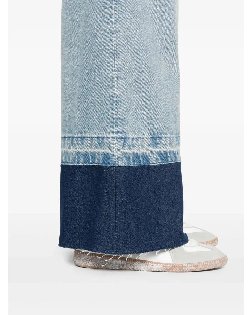 MM6 by Maison Margiela Blue Pants 5 Pockets