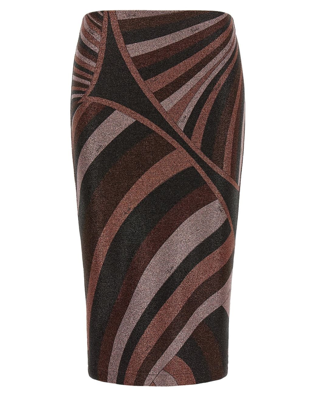 Emilio Pucci Brown 'Iride' Skirt