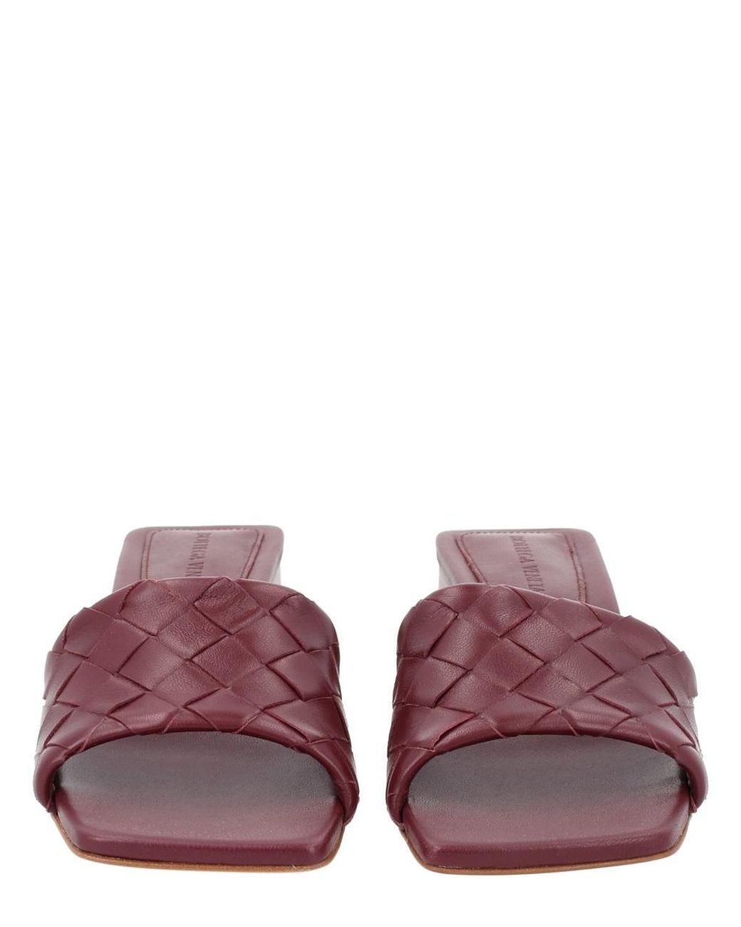 Bottega Veneta Purple Slip On Heels