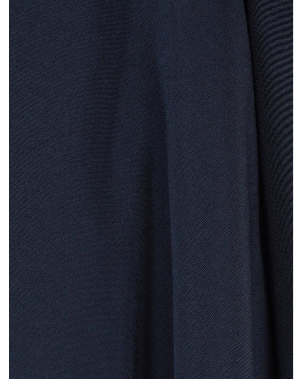 Y's Yohji Yamamoto Black U A Line Flare Dress W/Strap