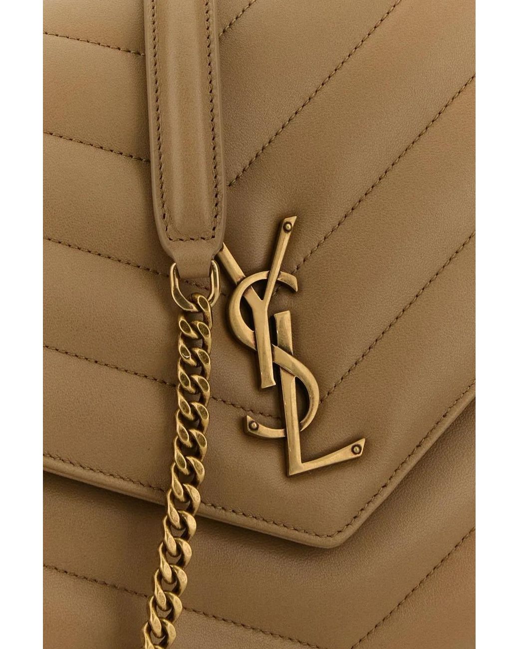 Saint Laurent Natural Loulou Large