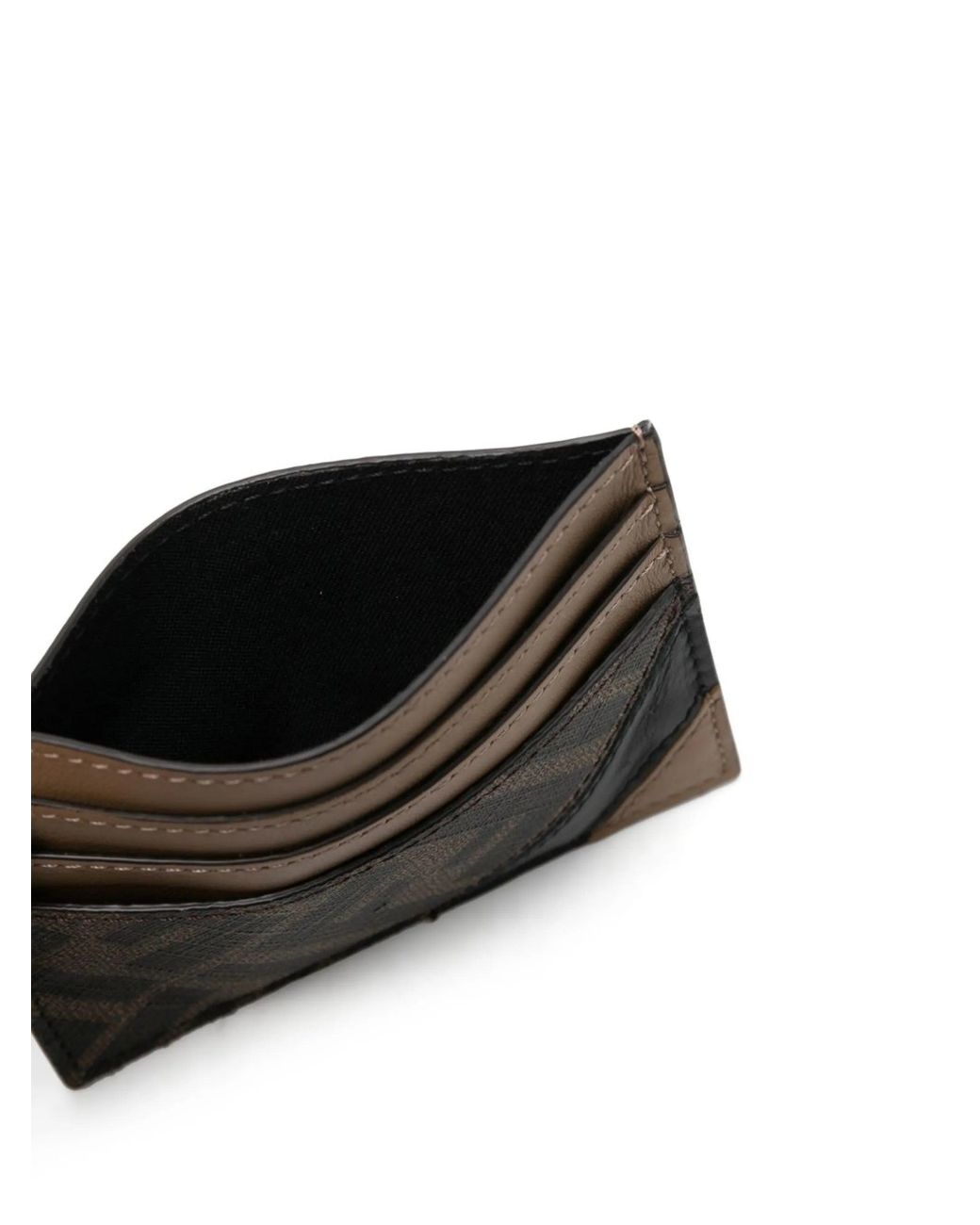 Fendi Brown Card Holder for men