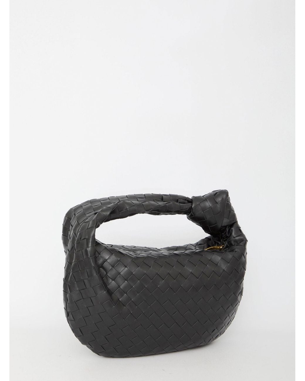 Bottega Veneta Gray Teen Jodie Handbag