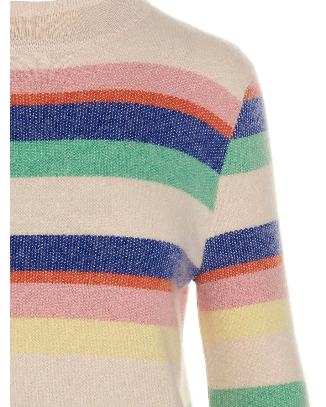 MIXIK Blue Striped Sweater