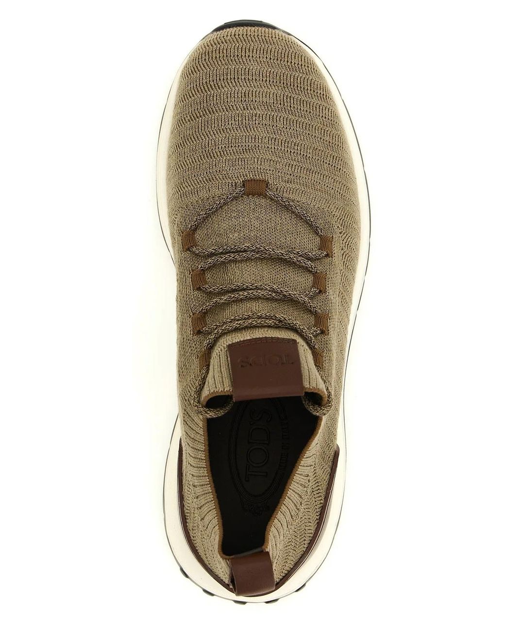 Tod's Brown 'Socks' Sneakers for men