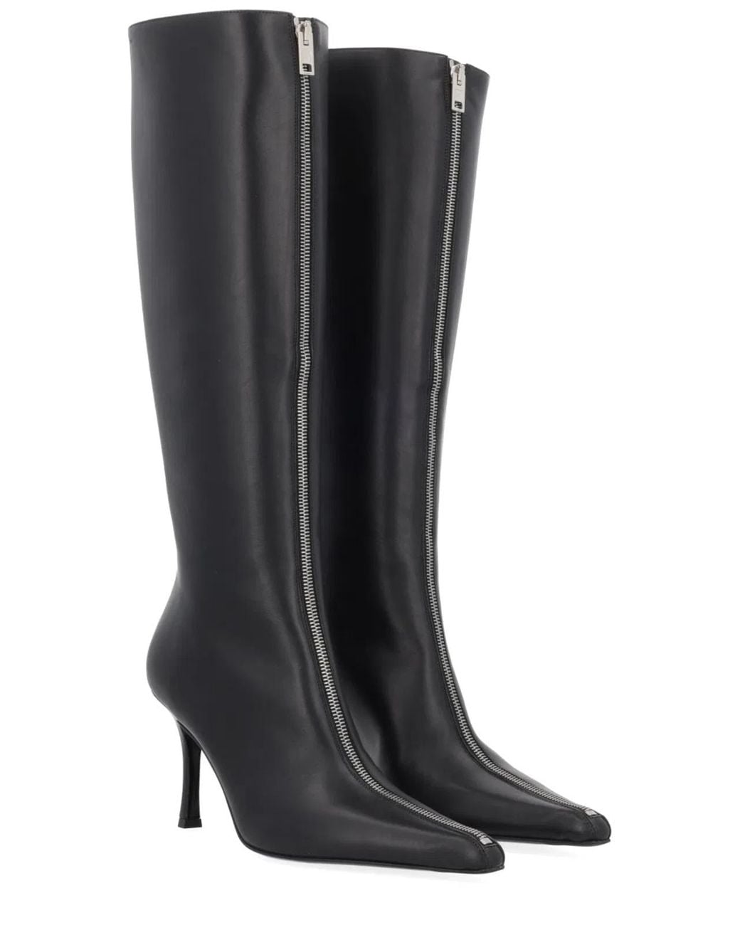 Alexander Wang Black Leather Boots