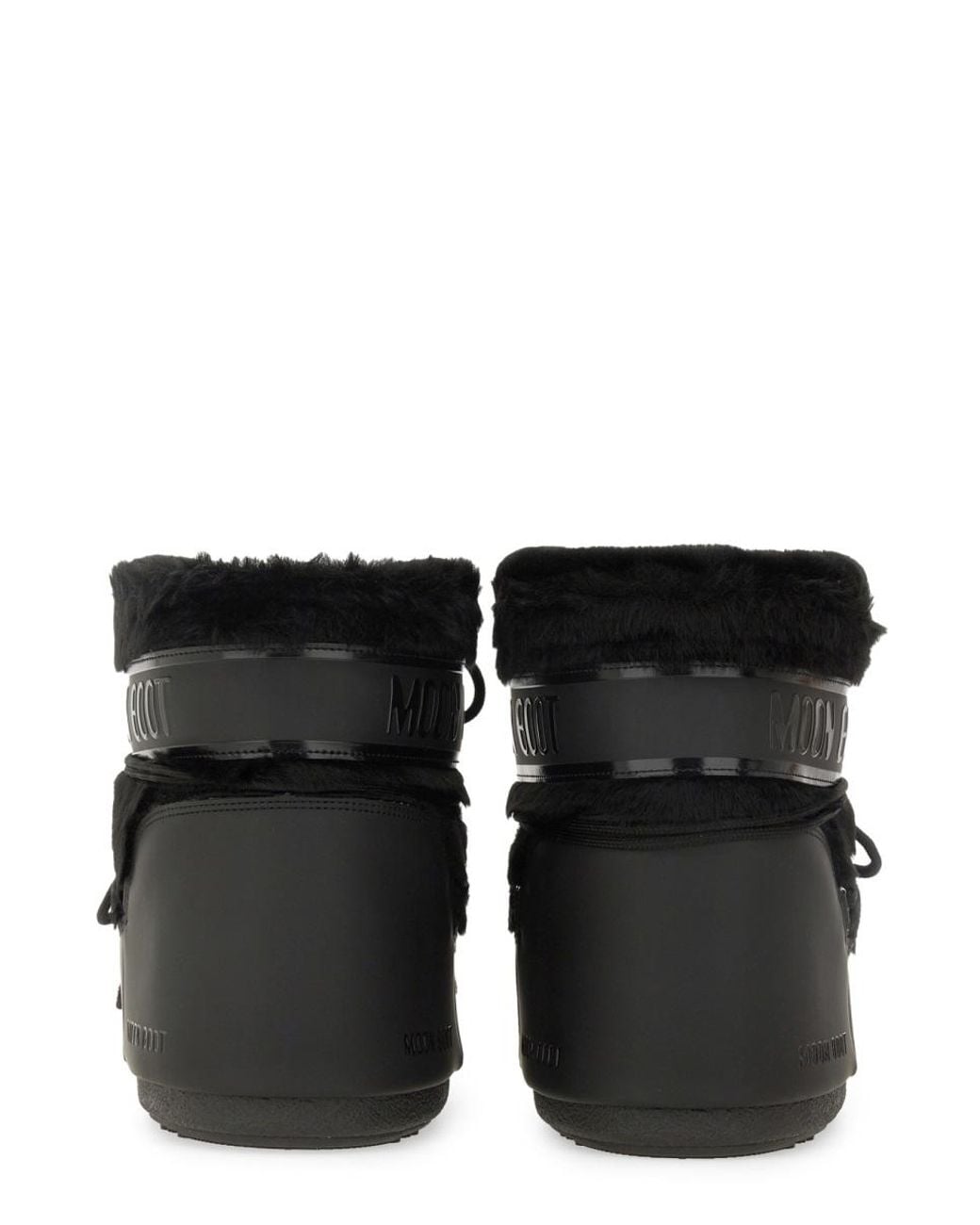 Moon Boot Black Stivale "Icon" Low
