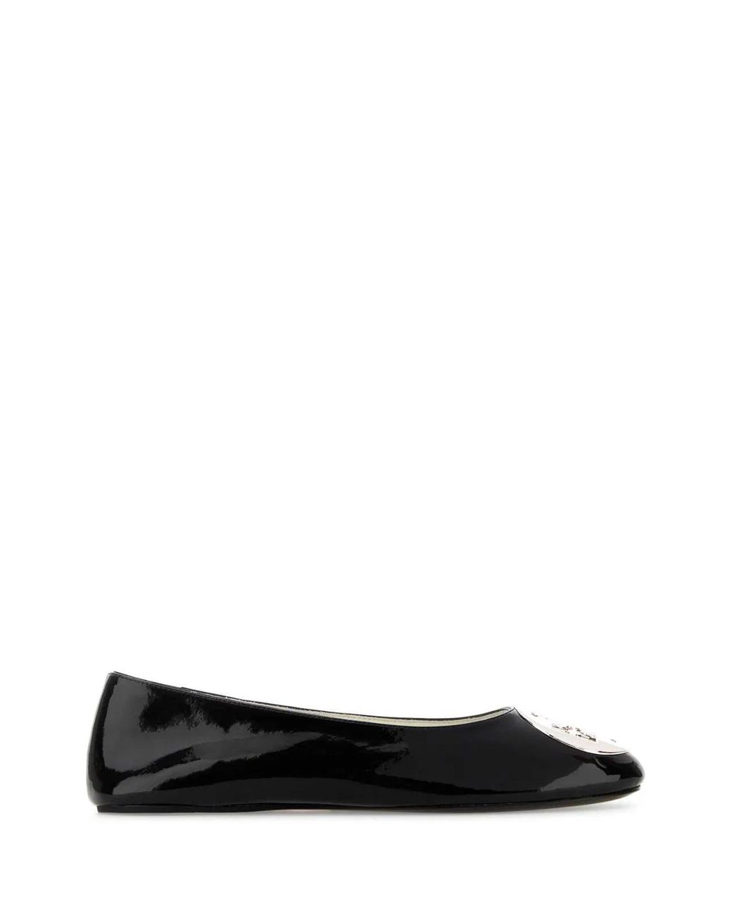 Tory Burch Black Ballrina Riva Nera
