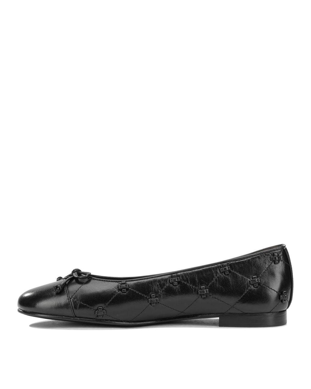 Tory Burch Black Ballerinas