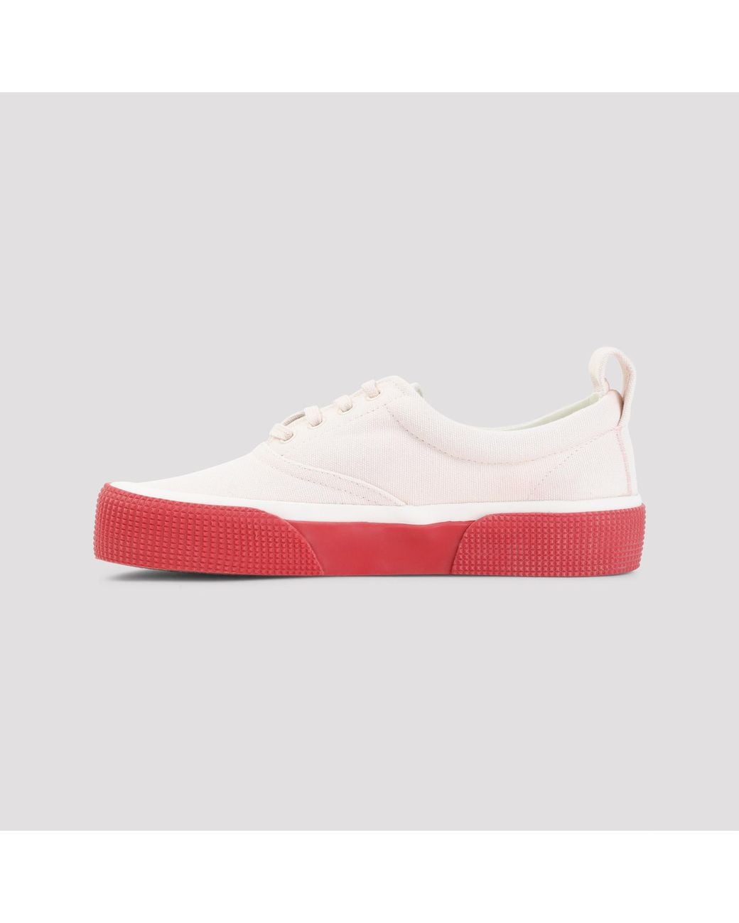 Phoebe Philo Red Plimsole Sneakers