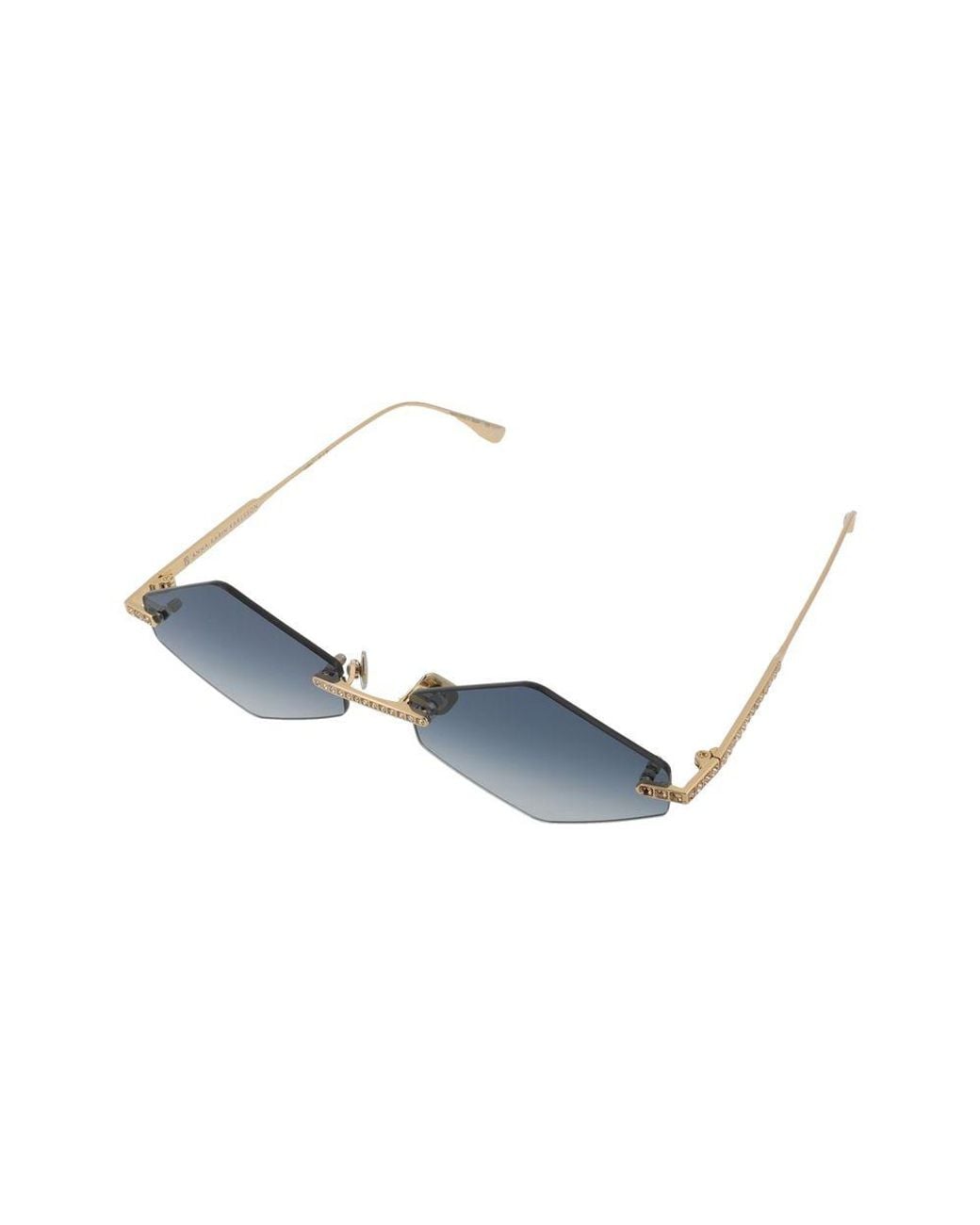 Anna Karin Karlsson Black Sunglasses Crystal Nest