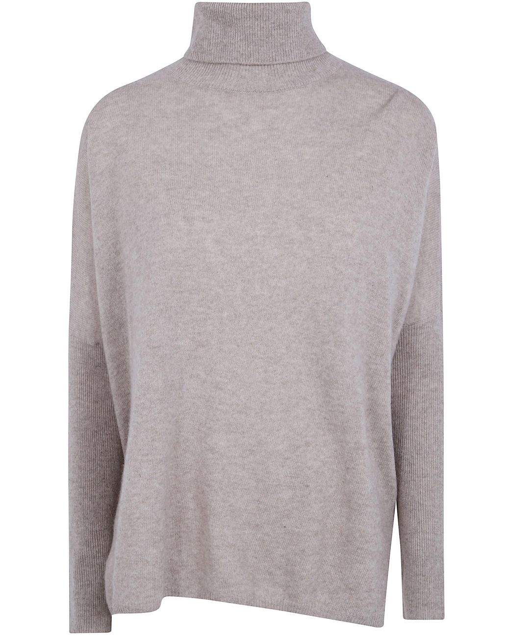 ABSOLUT CASHMERE Gray "Clara" Turtle Neck Sweater