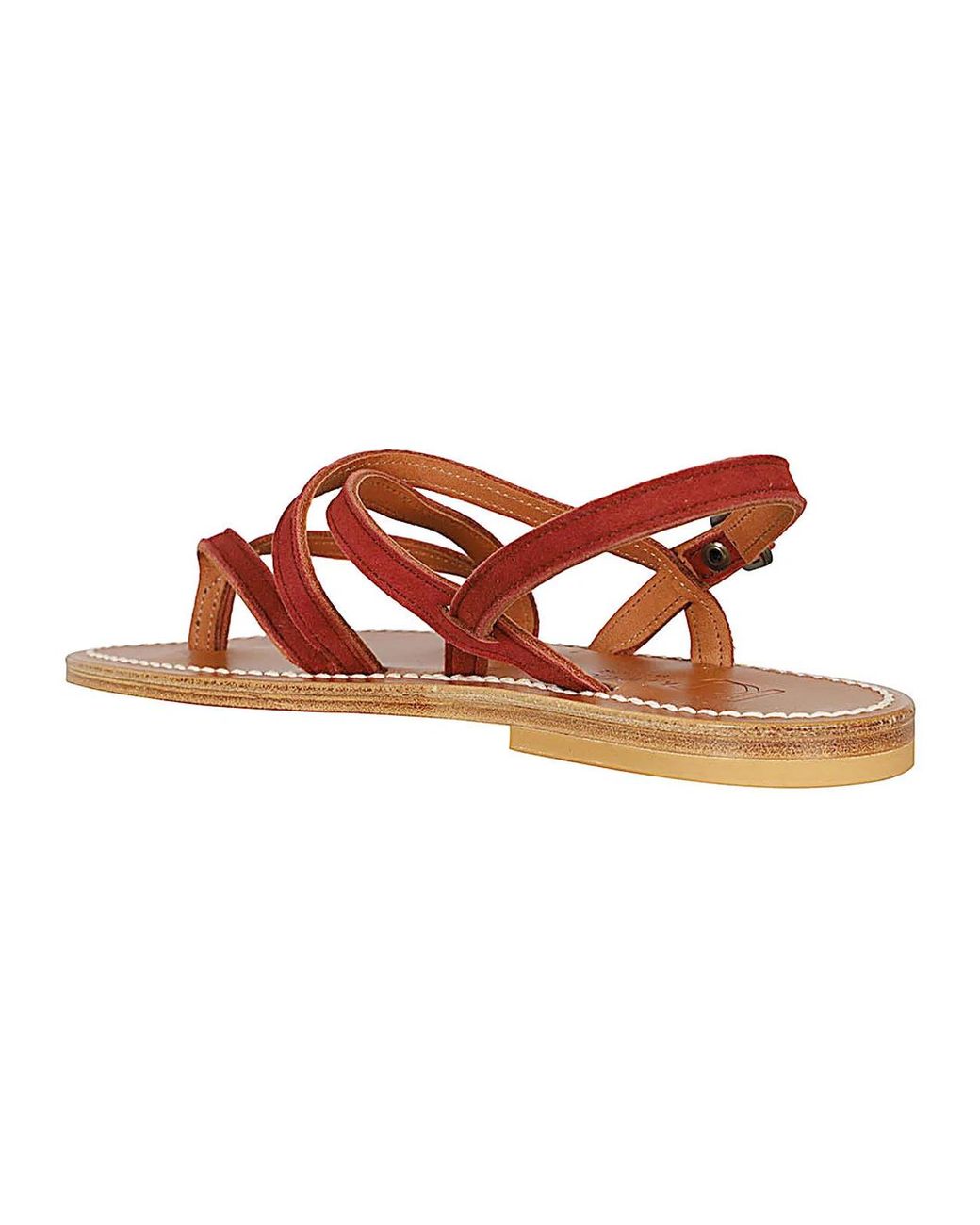K. Jacques Brown Marathon Leather Sandals
