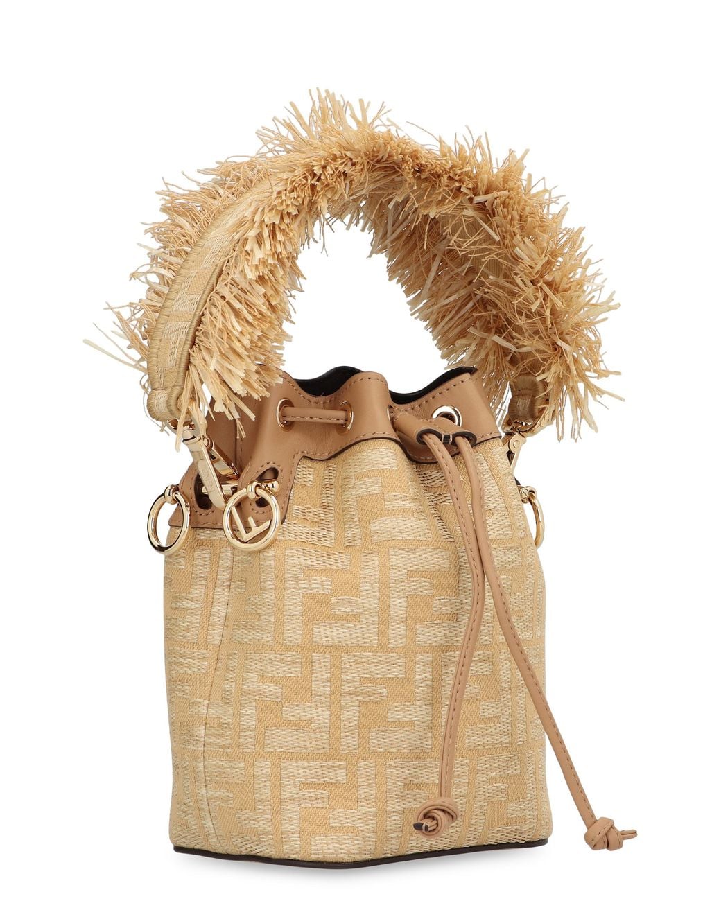 Fendi Natural Mon Tresor Bucket Bag
