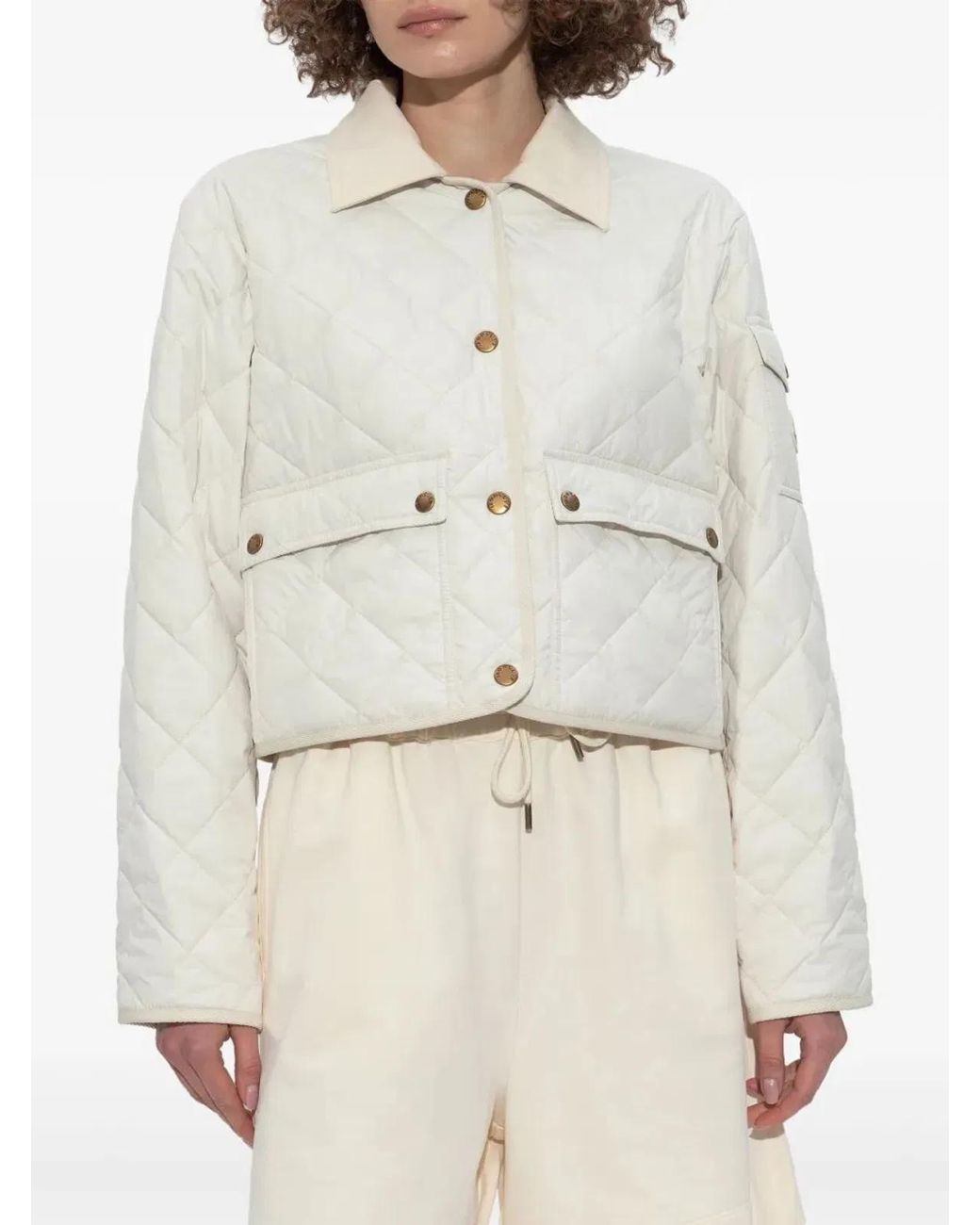 Moncler White Jackets