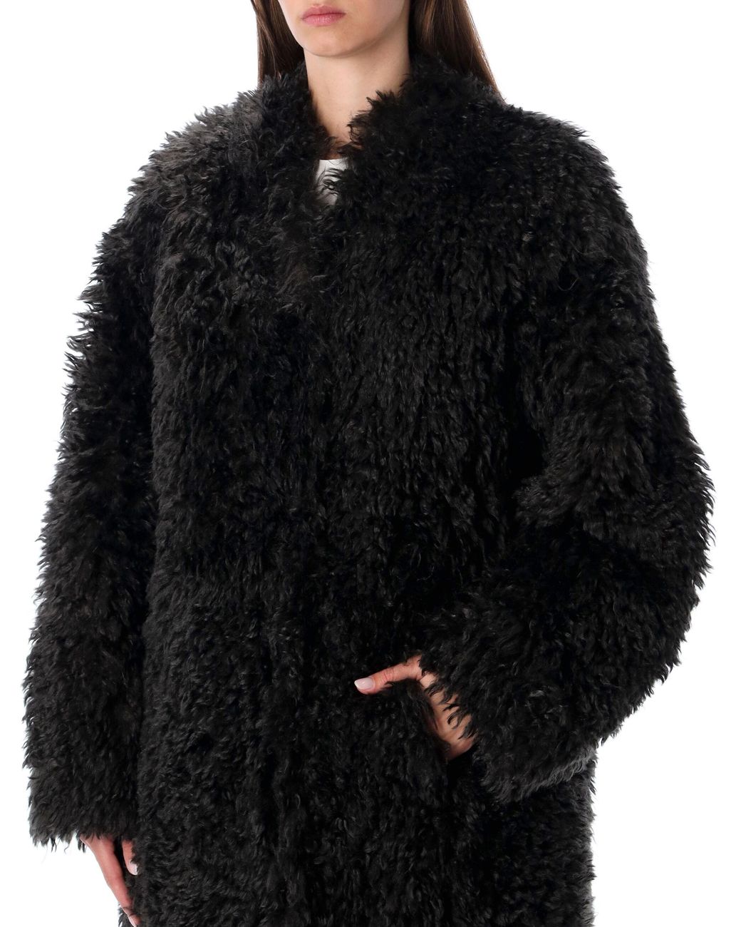 Stand Studio Black Carolina Coat