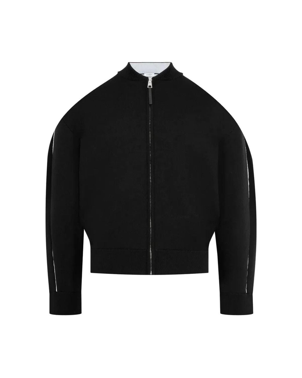 Givenchy Black Logo Knit Jacket for men