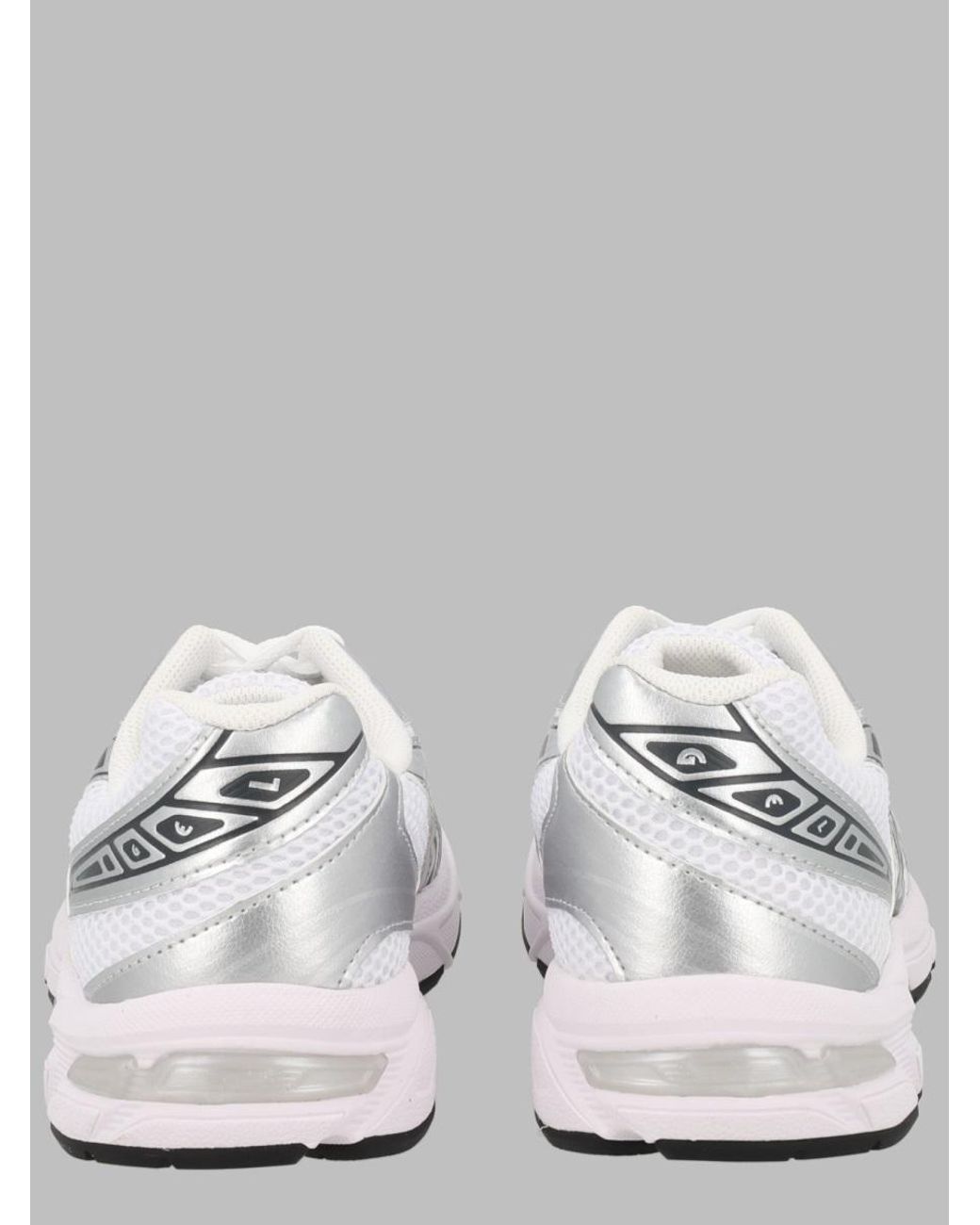 Asics White Mesh Running Sneakers