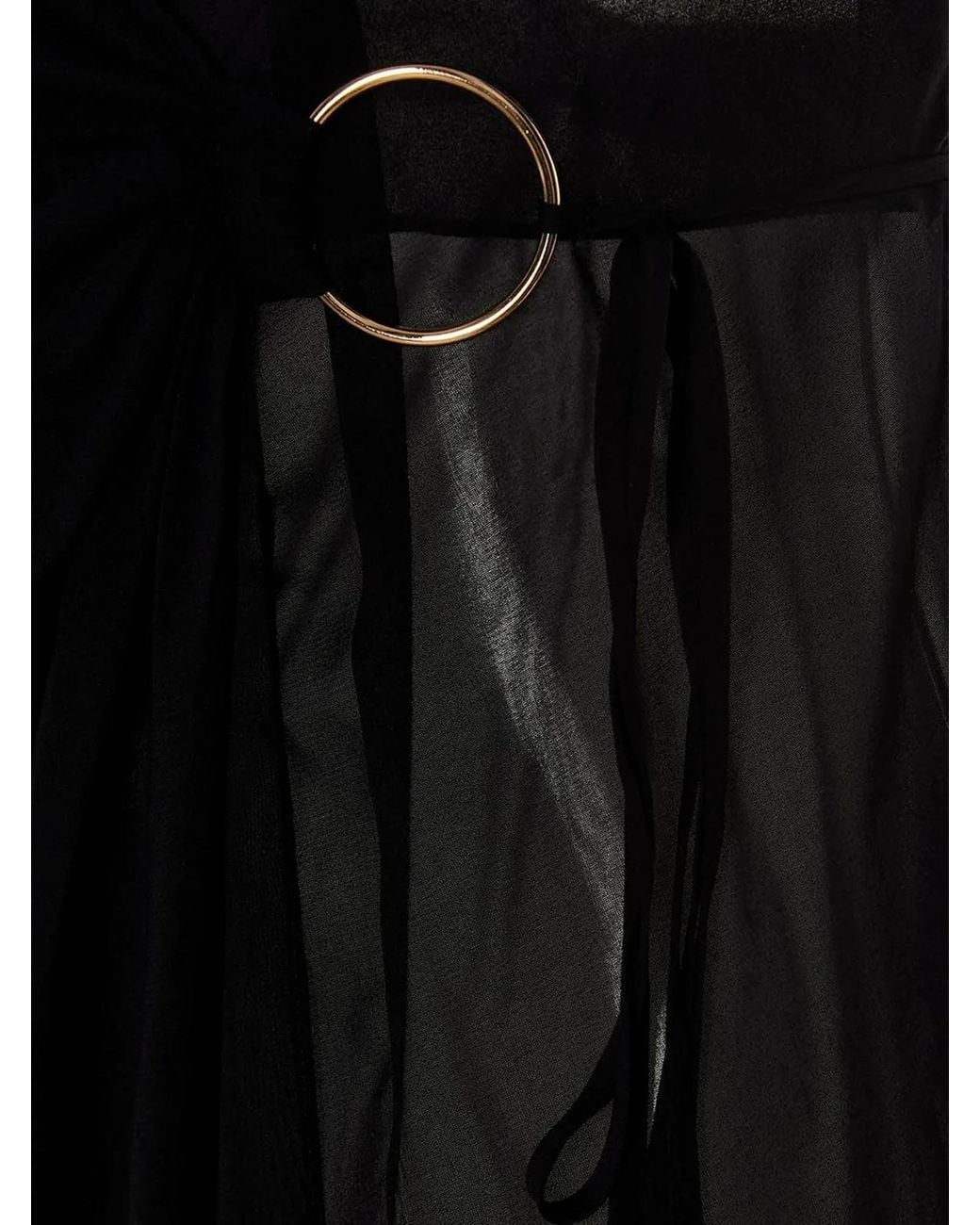 Louisa Ballou Black 'King Tide' Dress