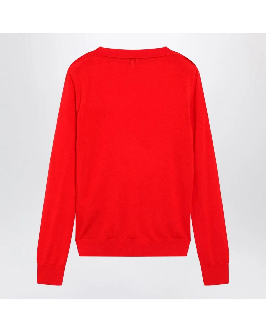 Loewe Red Light Merino Wool Sweater