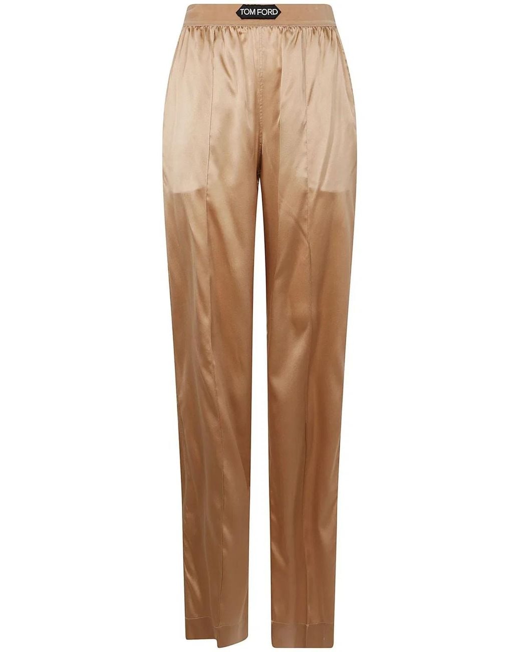 Tom Ford Natural Woven Trousers