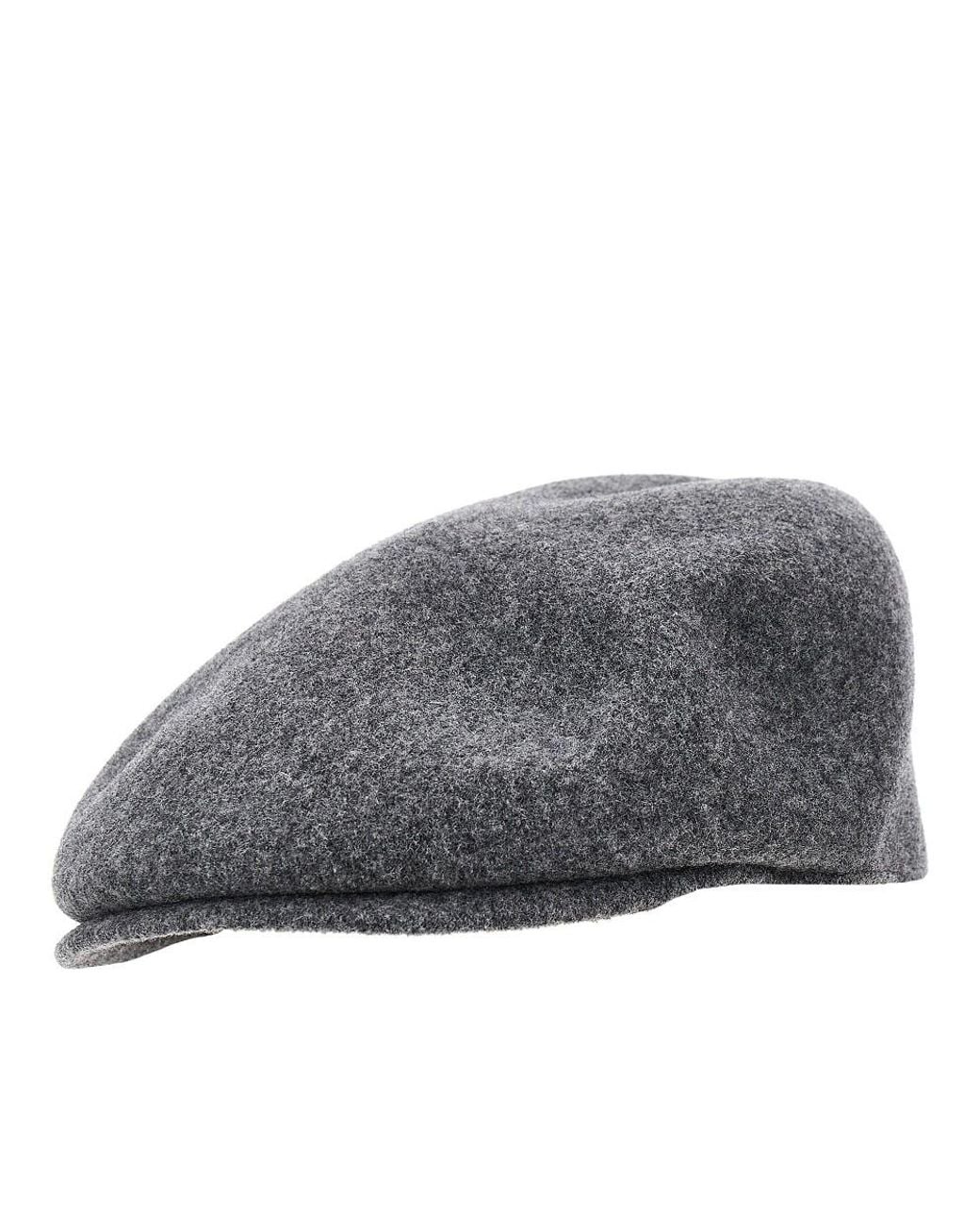 Kangol Gray Clery Wool Cap for men