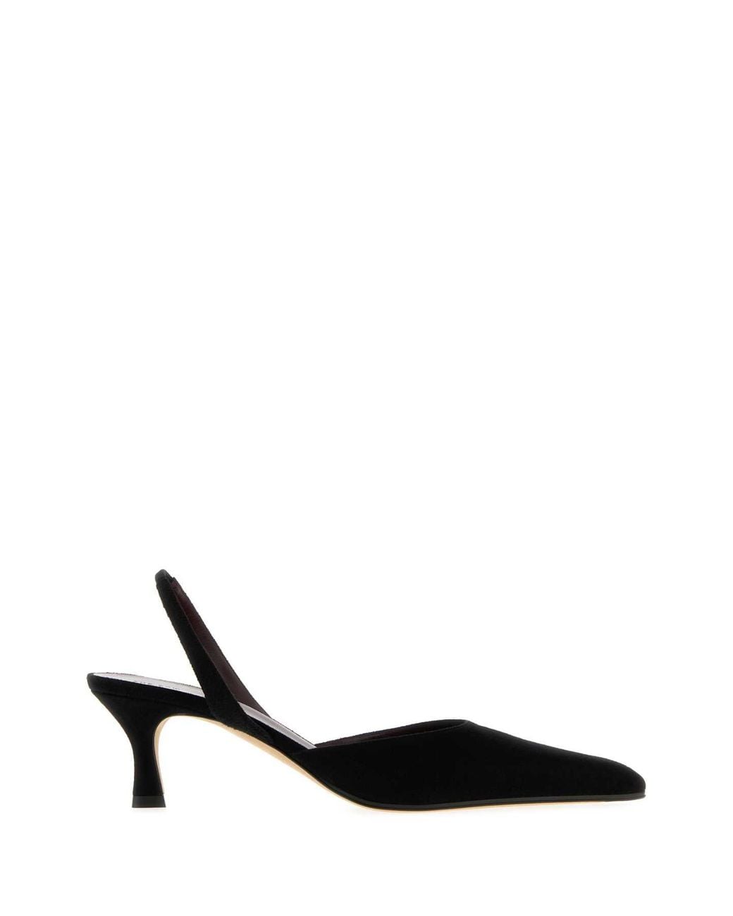 The Row Black Inez Slingback