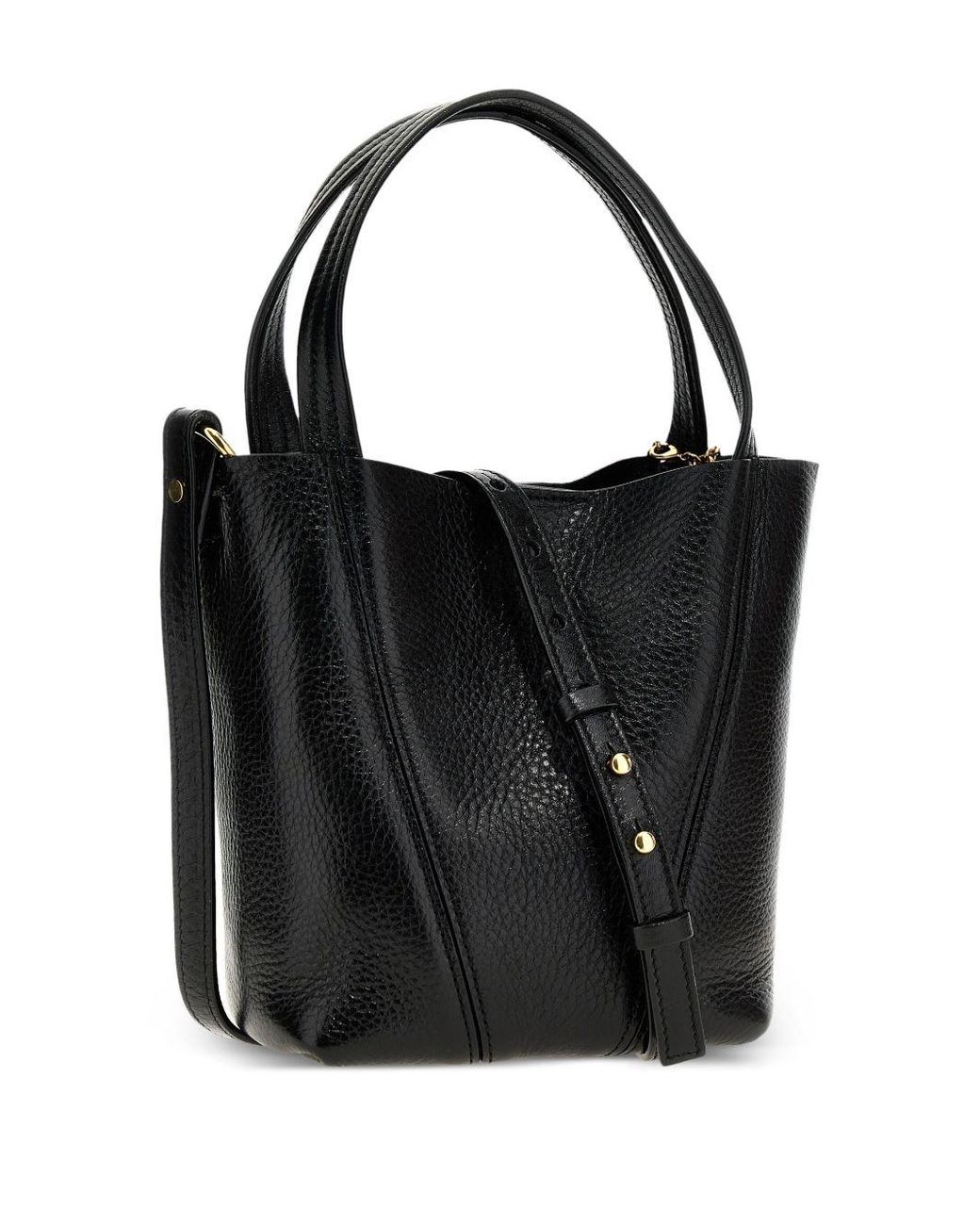Chloé Black Spin Shoulder Bag