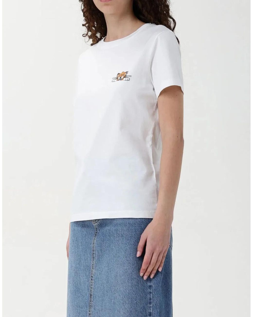 KENZO White Happy Tiger Logo T-Shirt
