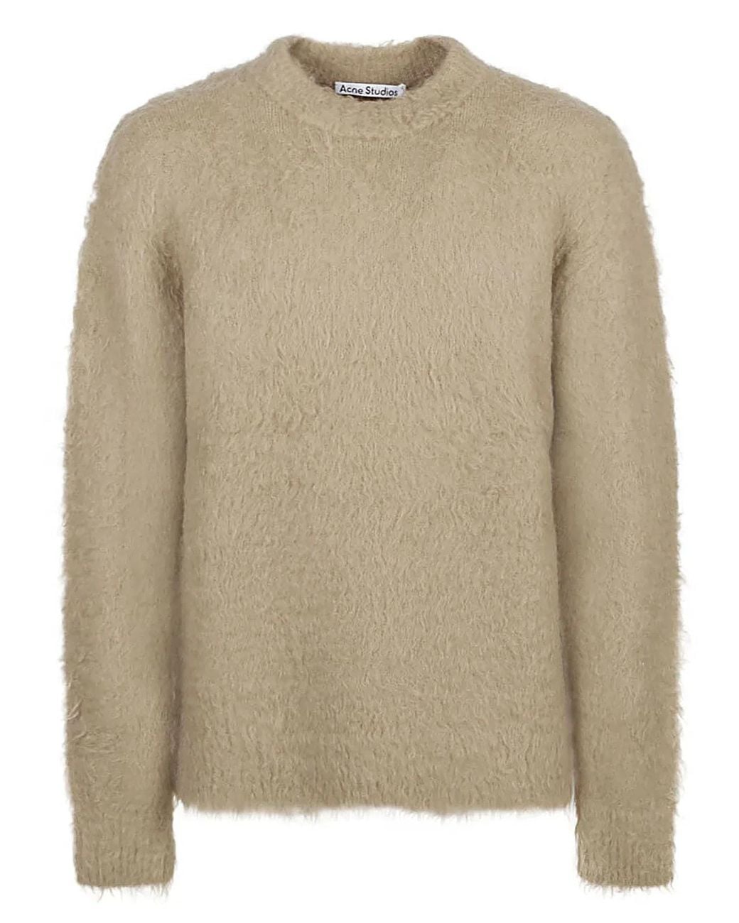 Acne Natural Wool Jersey for men