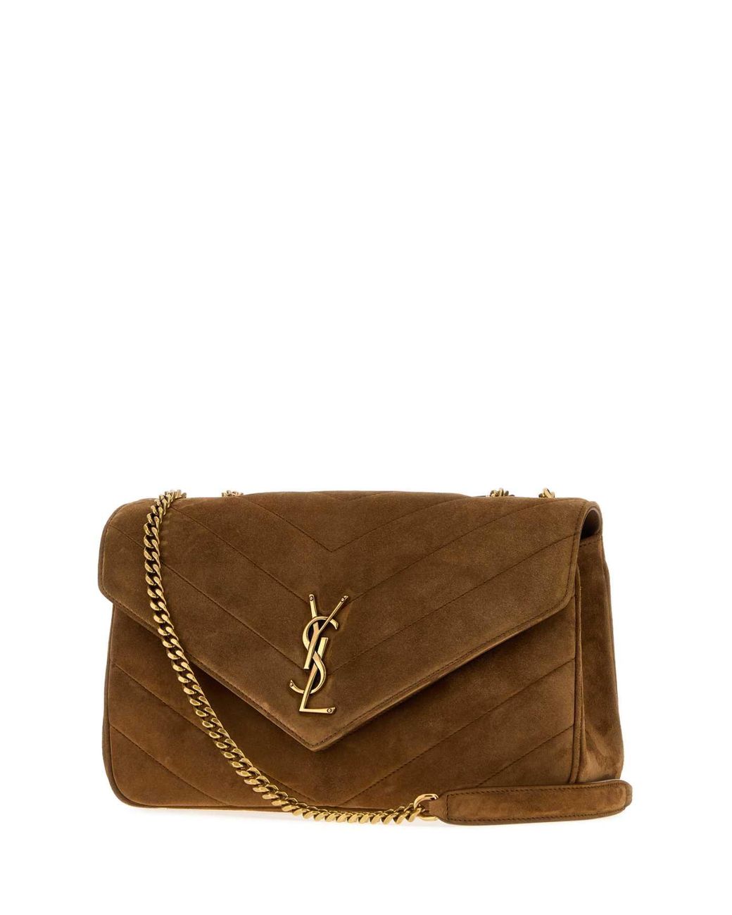 Saint Laurent Brown Loulou Medium