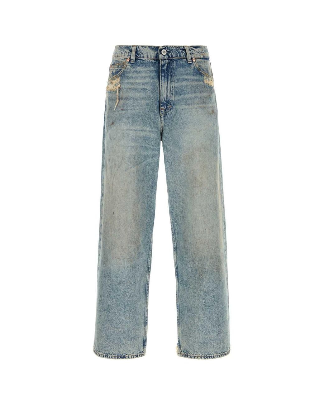 Our Legacy Blue Reveal-Wash Straight-Leg Denim Jeans for men