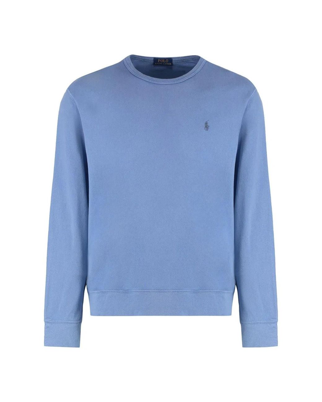 Polo Ralph Lauren Blue Long Sleeve Cotton T-Shirt for men