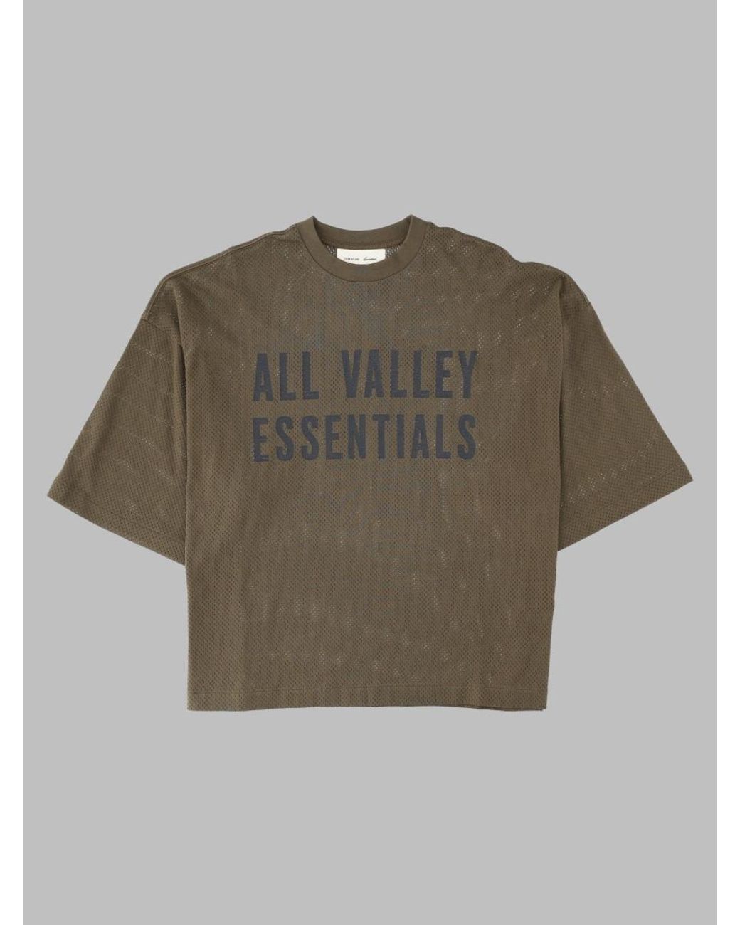 Fear Of God Gray Fear Of God Essentials for men