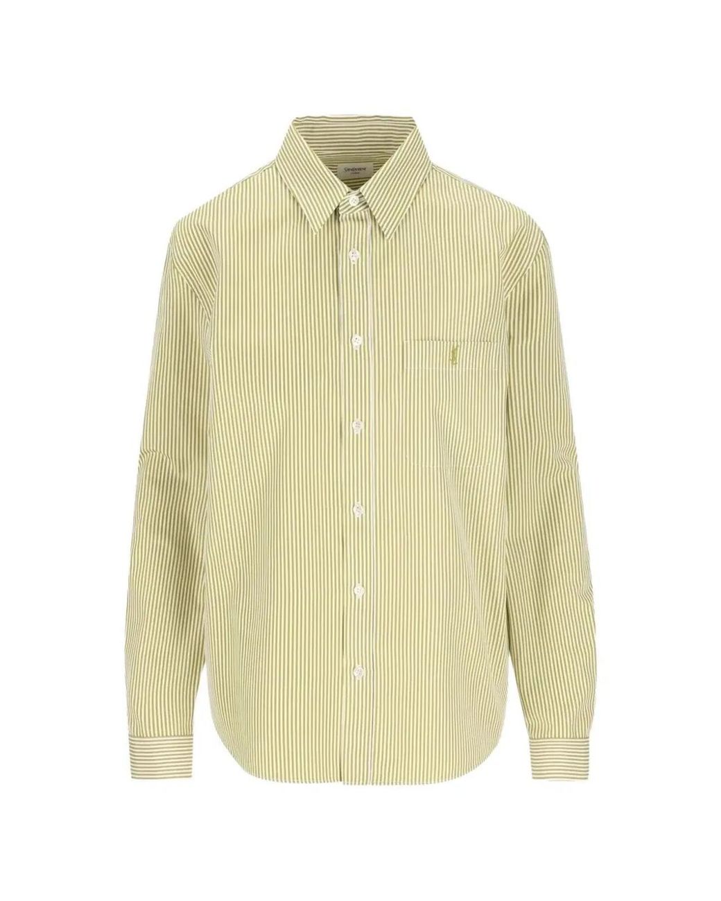Saint Laurent Yellow Shirt Downing