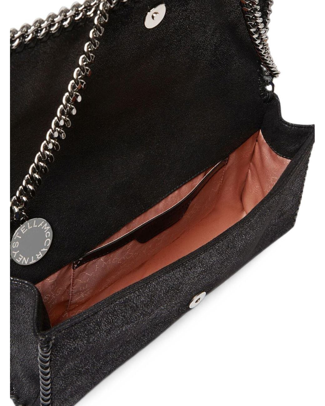Stella McCartney Black Falabella Messenger Bag