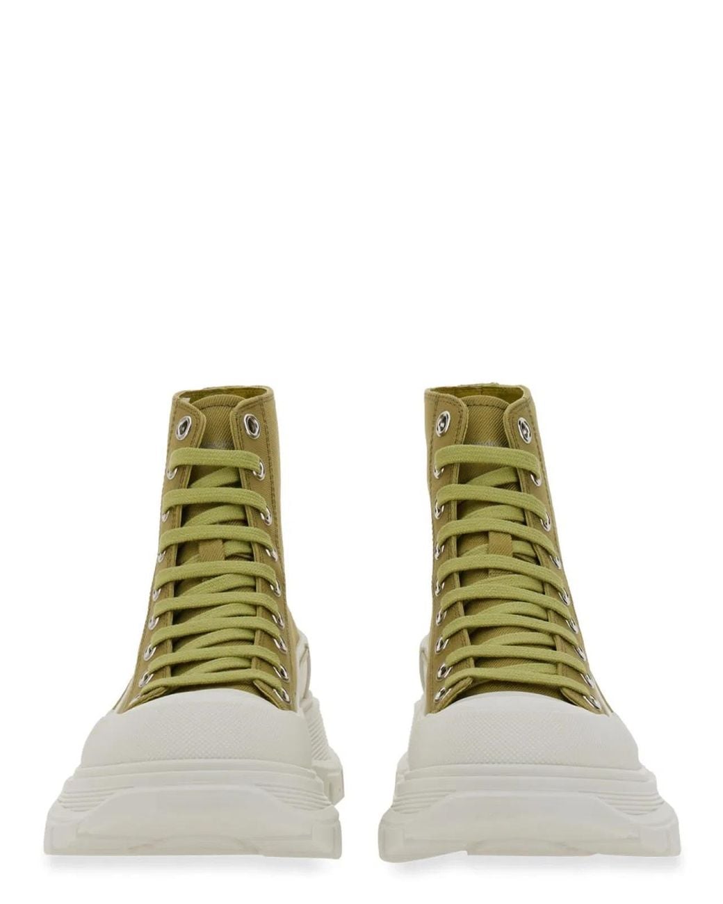 McQueen Green Sneaker Tread Slick