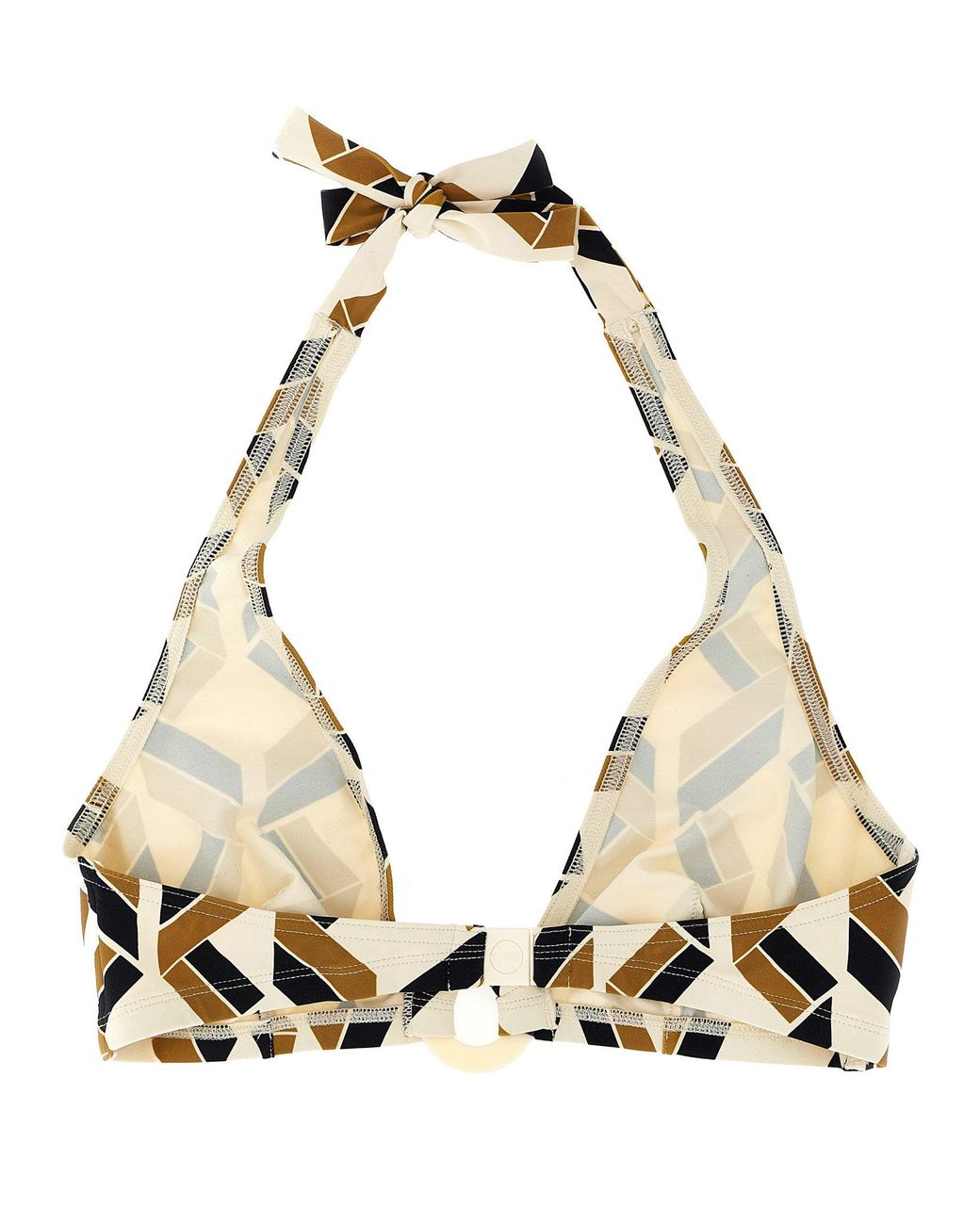 Eres Metallic 'Dimension' Bikini Top